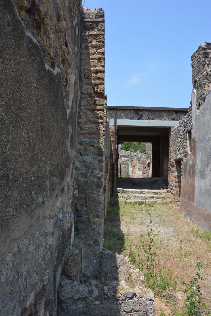IX.5.6 Pompeii. May 2017.
Room u, looking north towards room n from near masonry basin, on west side of garden area.
Foto Christian Beck, ERC Grant 681269 DÉCOR.