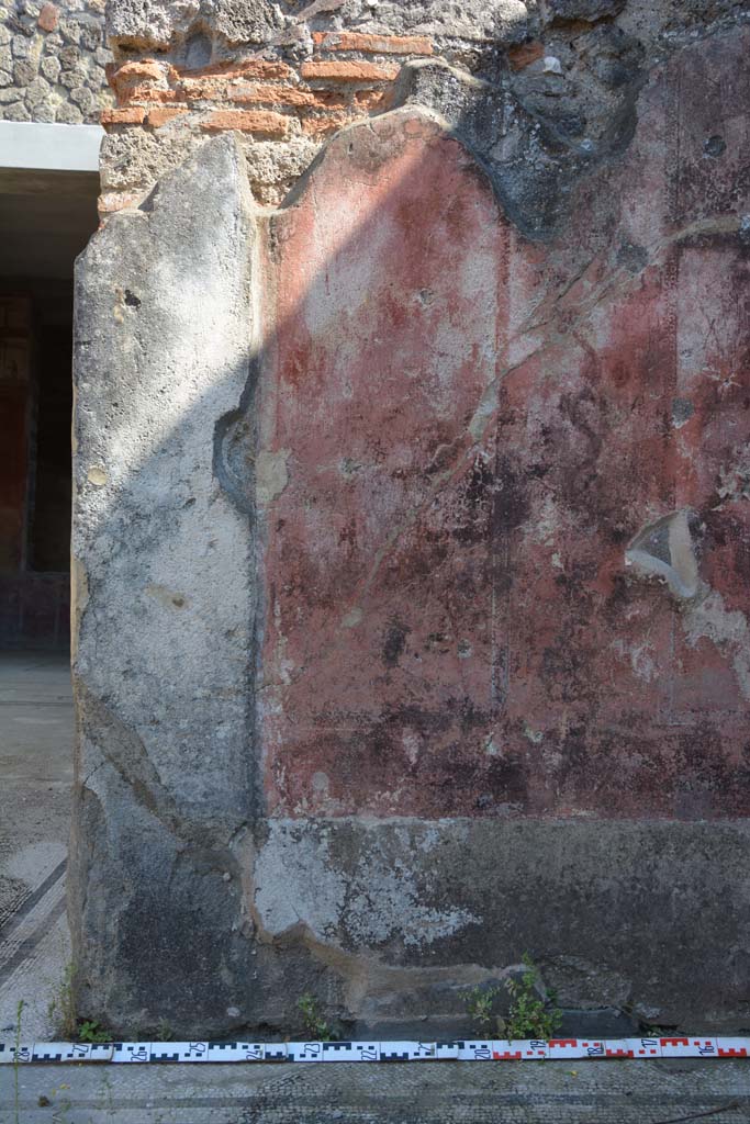 IX.5.6 Pompeii. May 2017. West ala d, south wall at east end.
Foto Christian Beck, ERC Grant 681269 DCOR.
