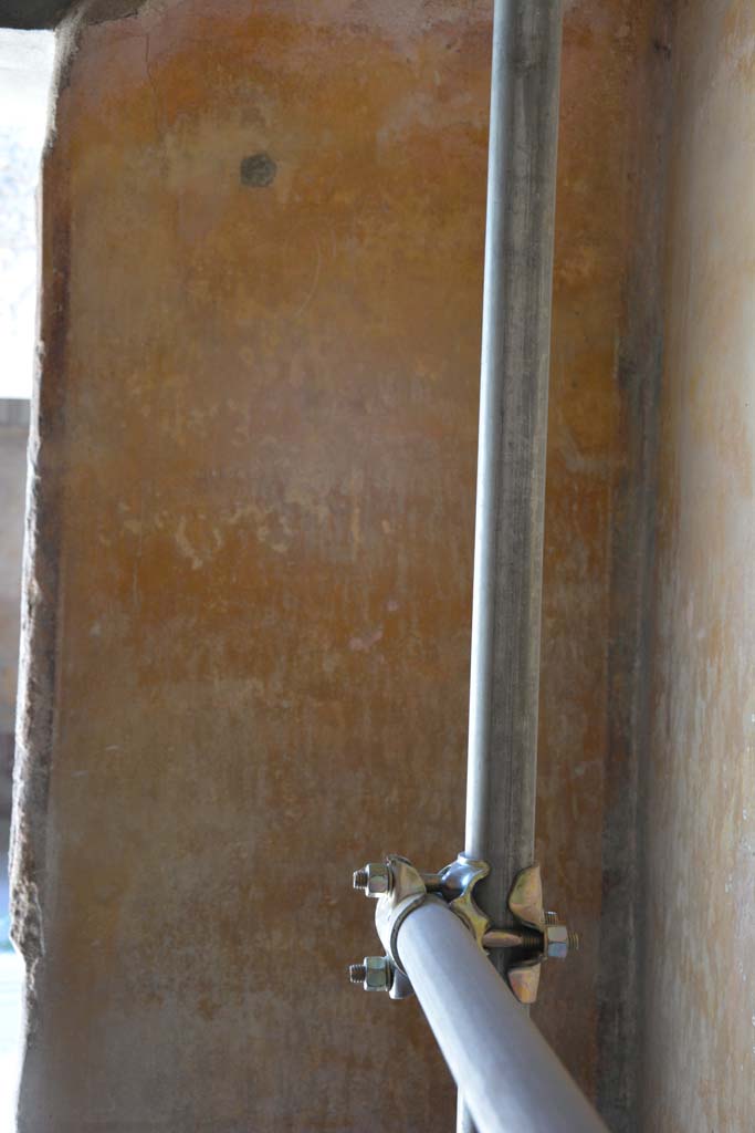 IX.5.6 Pompeii. May 2017. Room h, yellow panelled east wall on south side of doorway
Foto Christian Beck, ERC Grant 681269 DÉCOR.