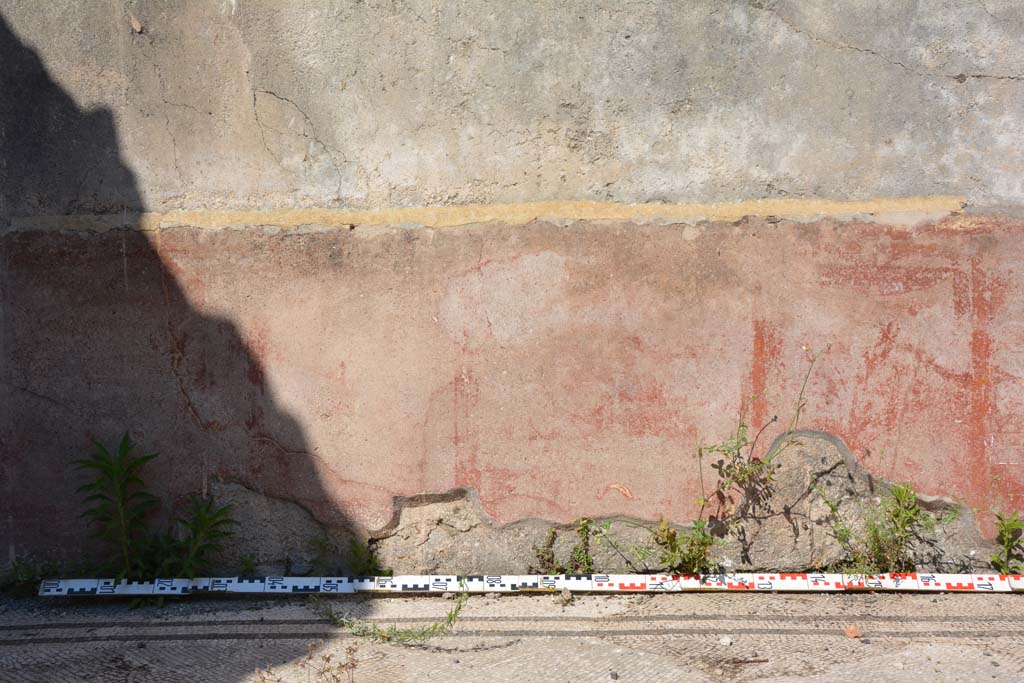 IX.5.6 Pompeii. May 2017. East ala e, continuation of zoccolo of east wall.
Foto Christian Beck, ERC Grant 681269 DÉCOR.