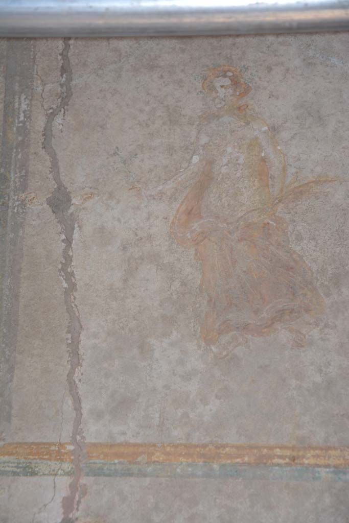 IX.5.6 Pompeii. May 2017. Room g, painted figure from upper south wall.
Foto Christian Beck, ERC Grant 681269 DÉCOR.