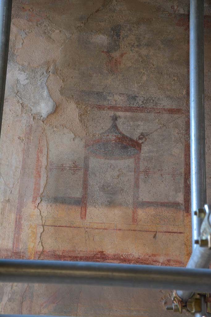 IX.5.6 Pompeii. May 2017. Room k, (east side), detail from upper north wall.
Foto Christian Beck, ERC Grant 681269 DÉCOR.