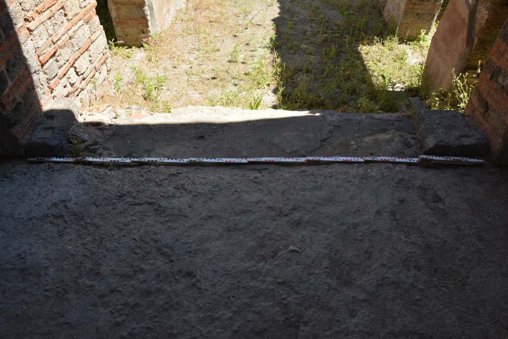 IX.5.6 Pompeii. May 2017. Room l (L), looking south towards steps down to rear room and garden area.
Foto Christian Beck, ERC Grant 681269 DÉCOR.