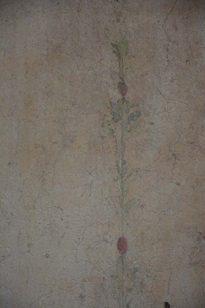 IX.5.6 Pompeii. May 2017. Room l (L), detail from central panel on north wall at east end.
Foto Christian Beck, ERC Grant 681269 DÉCOR.