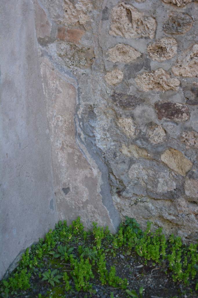 IX.5.8, Pompeii. March 2017. Lower west wall in south-west corner.
Foto Christian Beck, ERC Grant 681269 DÉCOR.