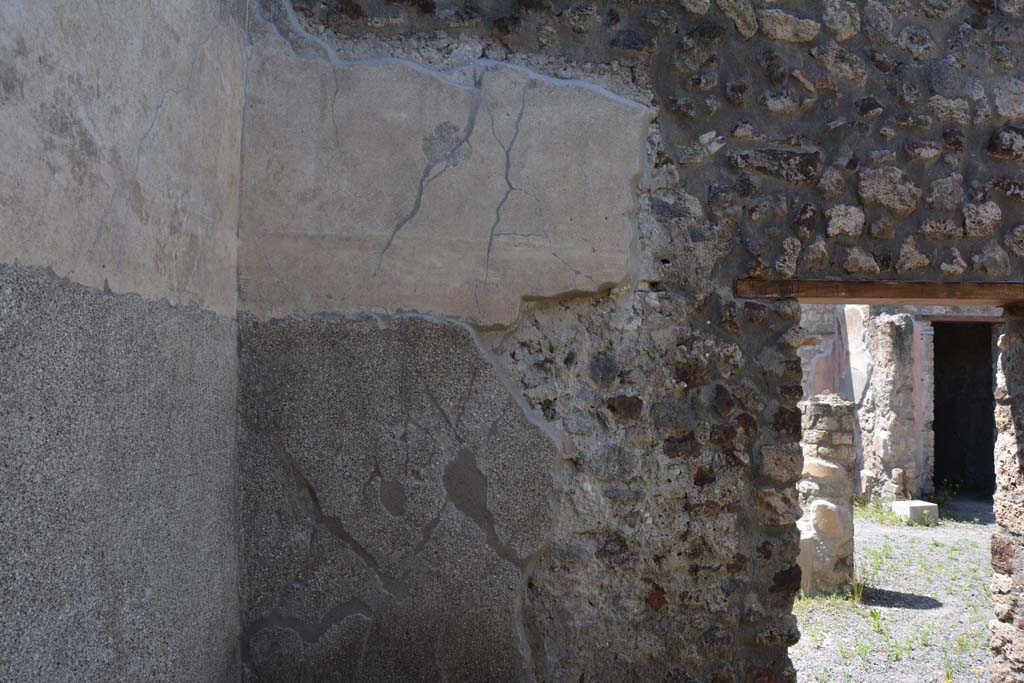 IX.5.9 Pompeii. May 2017. Room m, detail from west wall.
Foto Christian Beck, ERC Grant 681269 DCOR.
