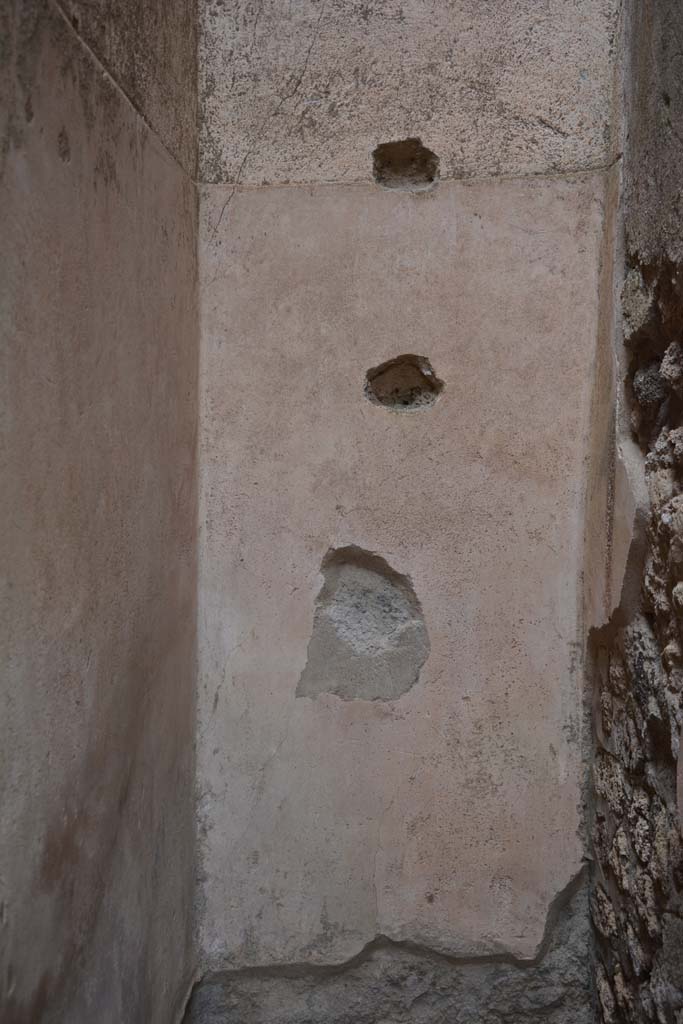 IX.5.12 Pompeii. May 2017. Detail from lower south wall.
Foto Christian Beck, ERC Grant 681269 DÉCOR.