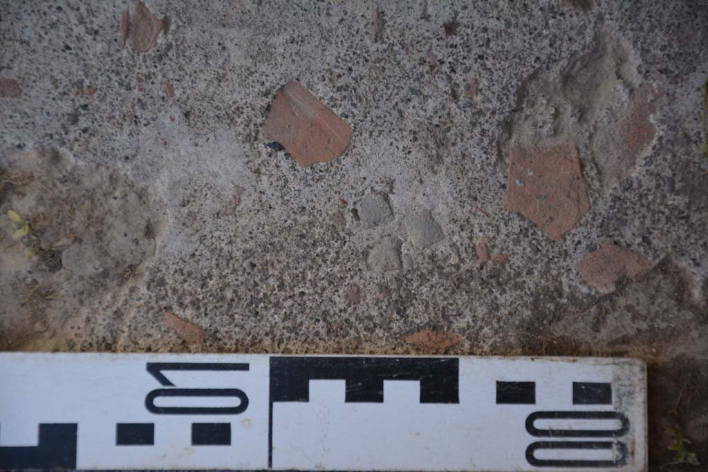 IX.5.14 Pompeii. May 2017. Room f, detail of flooring near north-east corner.
Foto Christian Beck, ERC Grant 681269 DCOR.
