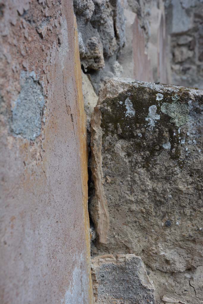 IX.5.18 Pompeii. May 2017. Room i, looking south towards wall on atrium b side of wall. 
Foto Christian Beck, ERC Grant 681269 DÉCOR.

