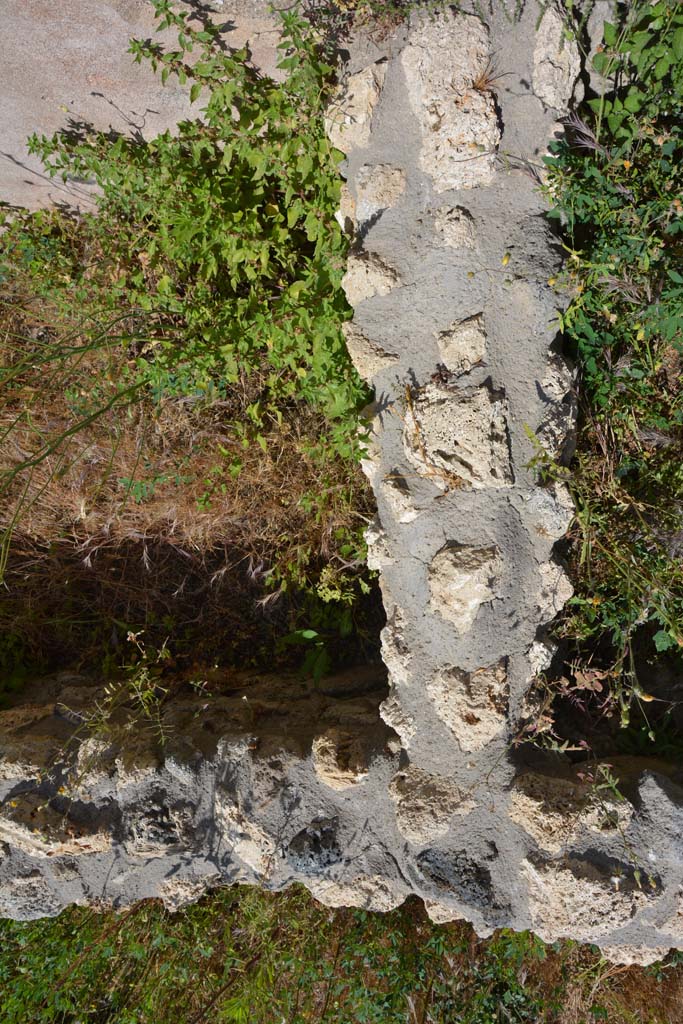 IX.5.18 Pompeii. May 2017. Room m, looking south on south wall, on right, and west wall, lower. 
Foto Christian Beck, ERC Grant 681269 DÉCOR.
