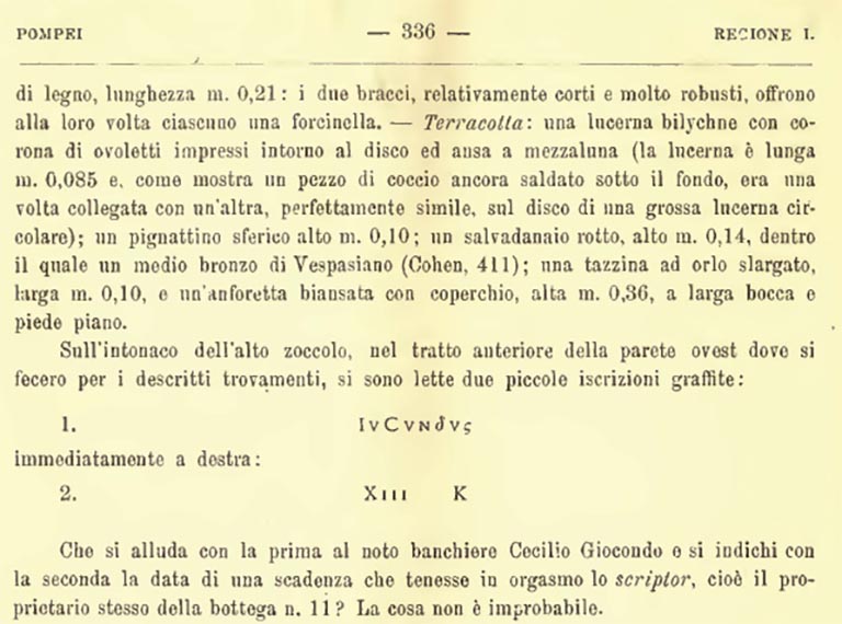 Notizie degli Scavi di Antichità, 1912, p. 336.