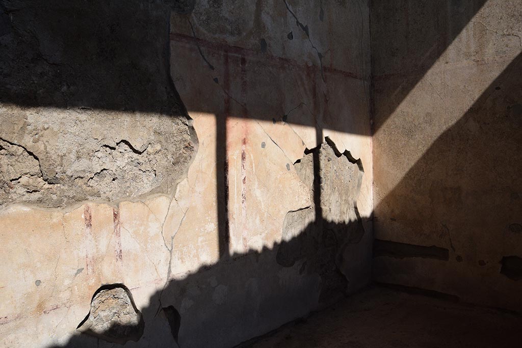 IX.7.20 Pompeii. October 2017. Room “s”, triclinium, looking towards north wall and north-east corner. Photo courtesy of Johannes Eber.