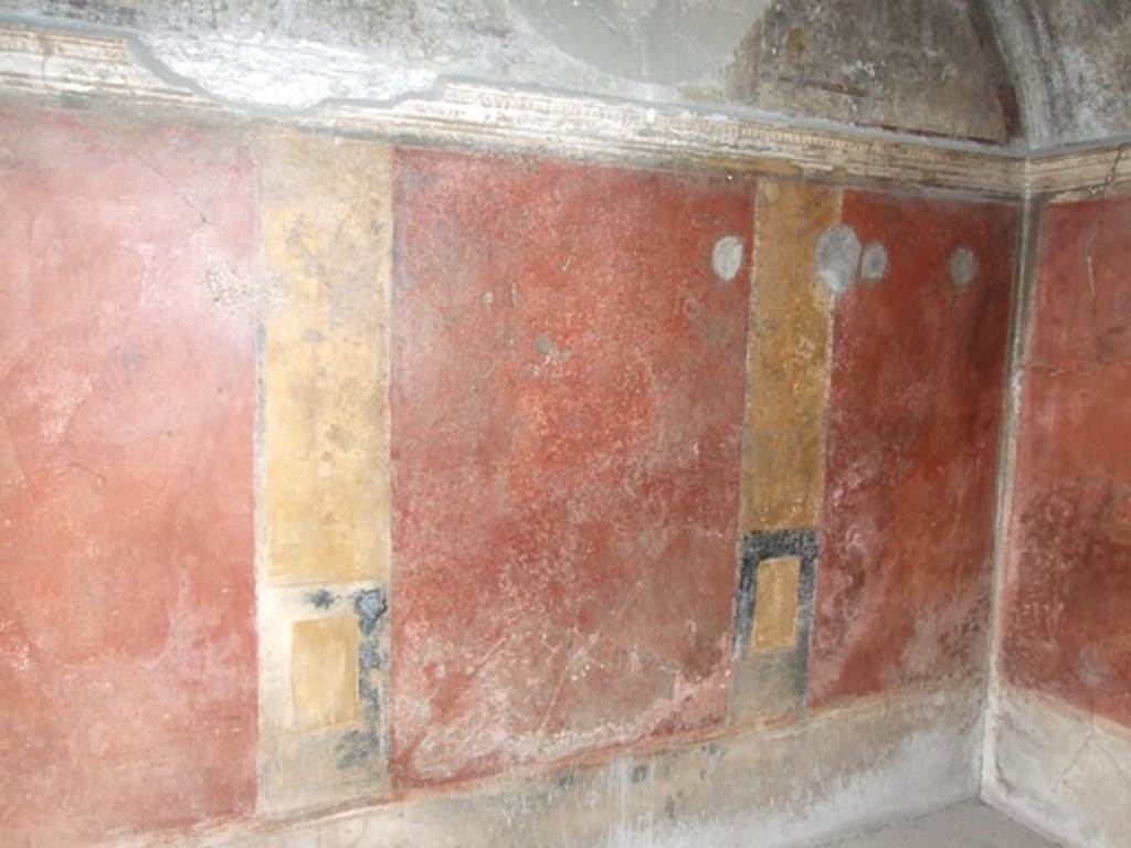 IX.8.6 Pompeii. March 2009.   Room 33. East wall.