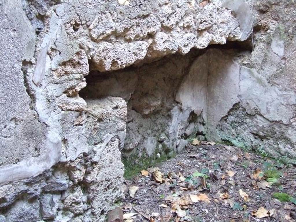 IX.9.11 Pompeii. March 2009. Room 3. Cubiculum. Recess.