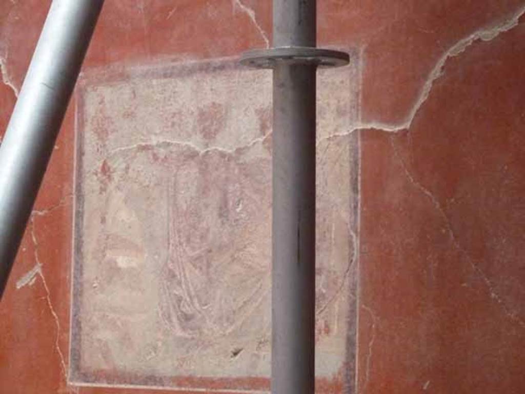 IX.12.9 Pompeii. May 2010. Room 3, wall painting in centre of south wall.