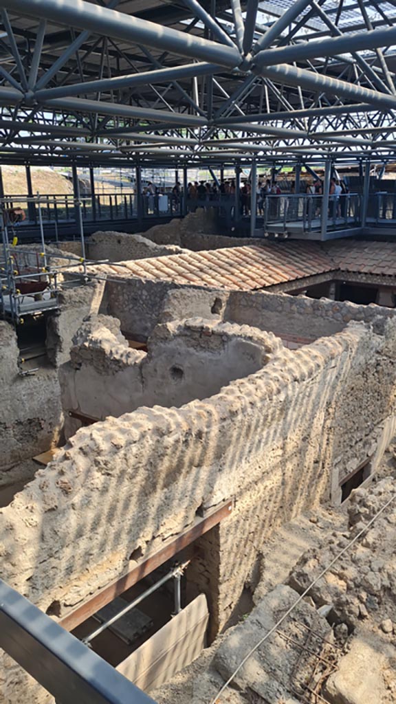 IX.12.A/IX.12.9 Pompeii. June 2024. 
Room 10, looking north-east from near doorway into room 2. 
Photo courtesy of Giuseppe Ciaramella.

