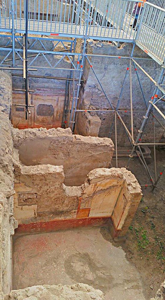 IX.12.B Pompeii. 2016/2017.
Room 10, looking south towards rooms 9 and 8. Photo courtesy of Giuseppe Ciaramella.