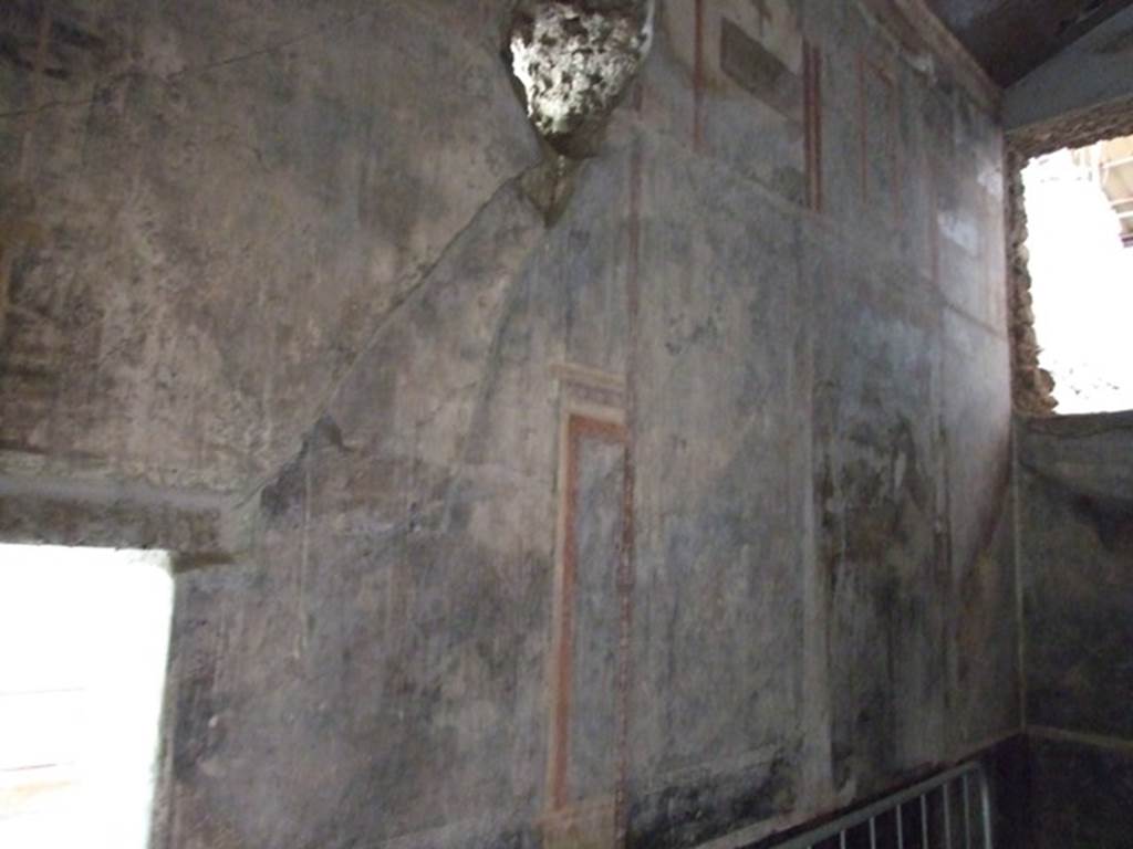 IX.13.1-3 Pompeii. March 2009. Room 10, west wall.