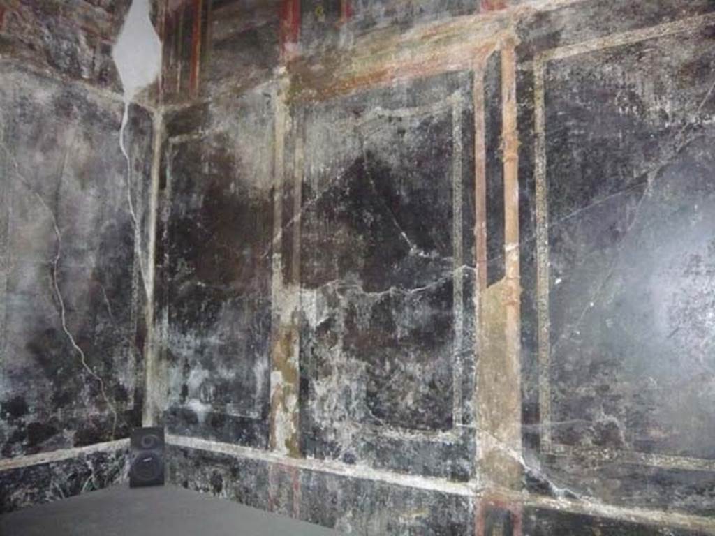 IX.13.1-3 Pompeii. May 2012. Room 10, north-east corner and east wall.
Photo courtesy of Buzz Ferebee.