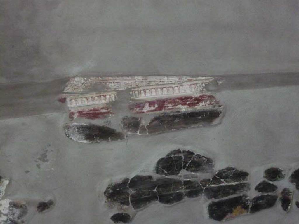 IX.13.1-3 Pompeii. May 2012. Room 10, detail from ceiling. Photo courtesy of Buzz Ferebee.