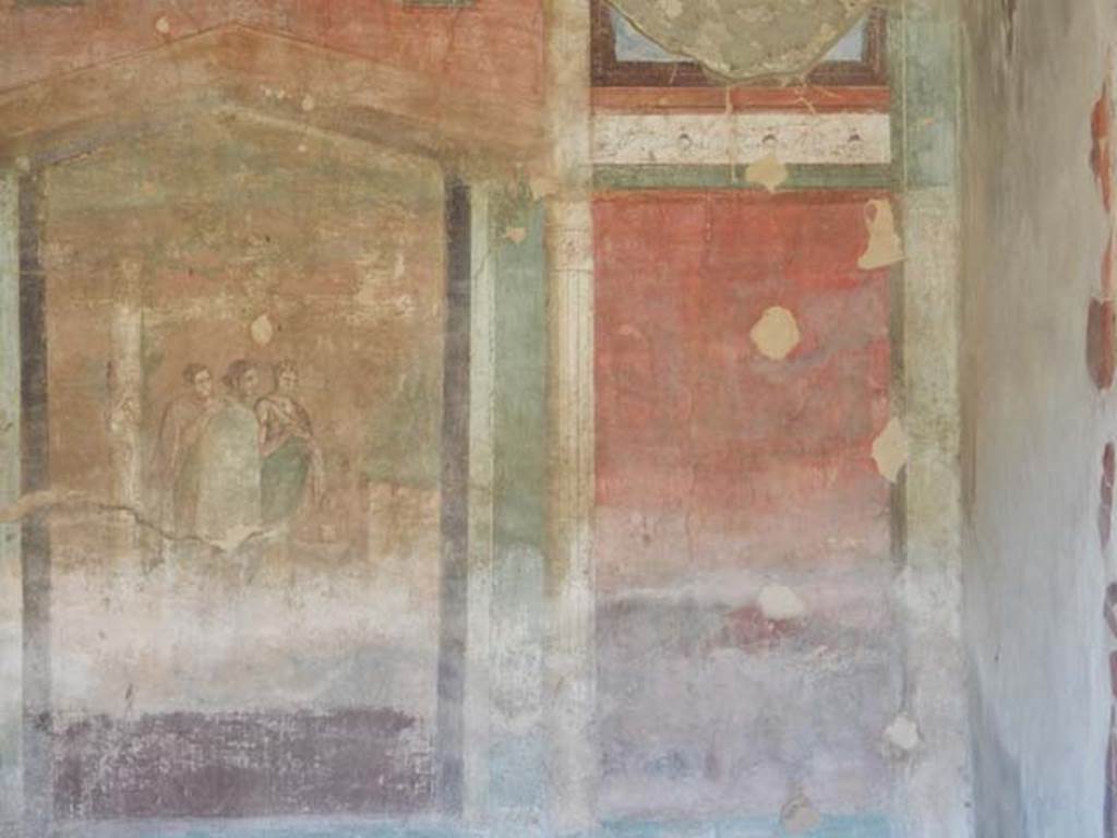 IX.14.4 Pompeii. May 2017. Room 3, south wall at west end. Photo courtesy of Buzz Ferebee.