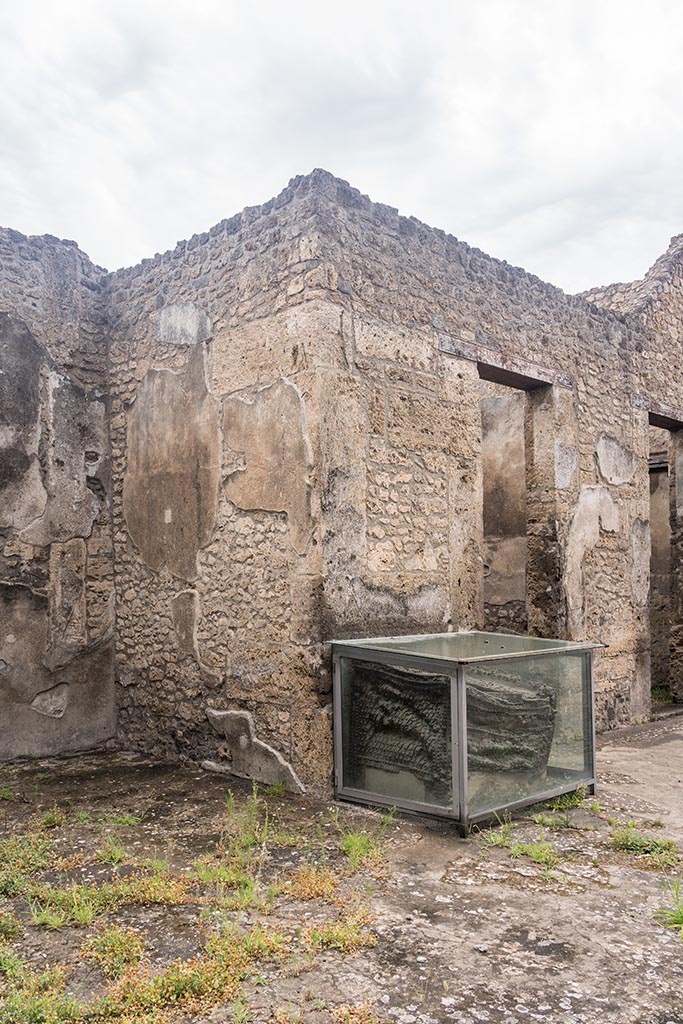 IX.14.4 Pompeii. July 2024.
Looking towards north wall of west ala, from atrium. Photo courtesy of Johannes Eber.