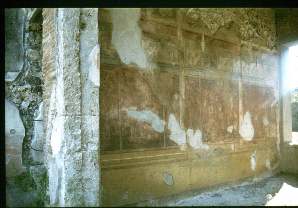 IX.14.4 Pompeii. East wall of tablinum, room 19.
Photographed 1970-79 by Günther Einhorn, picture courtesy of his son Ralf Einhorn.
