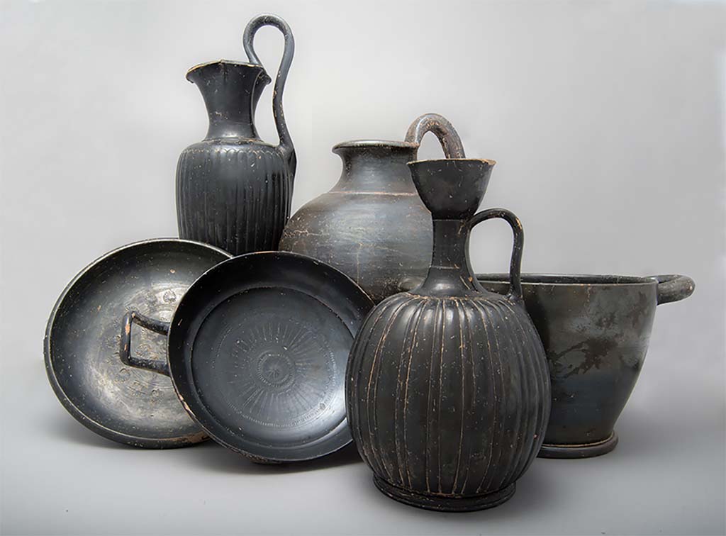 Fig. 30 – Mobilier funéraire de la sépulture.
Cliché : C. Durand (AMU-CNRS-CCJ).