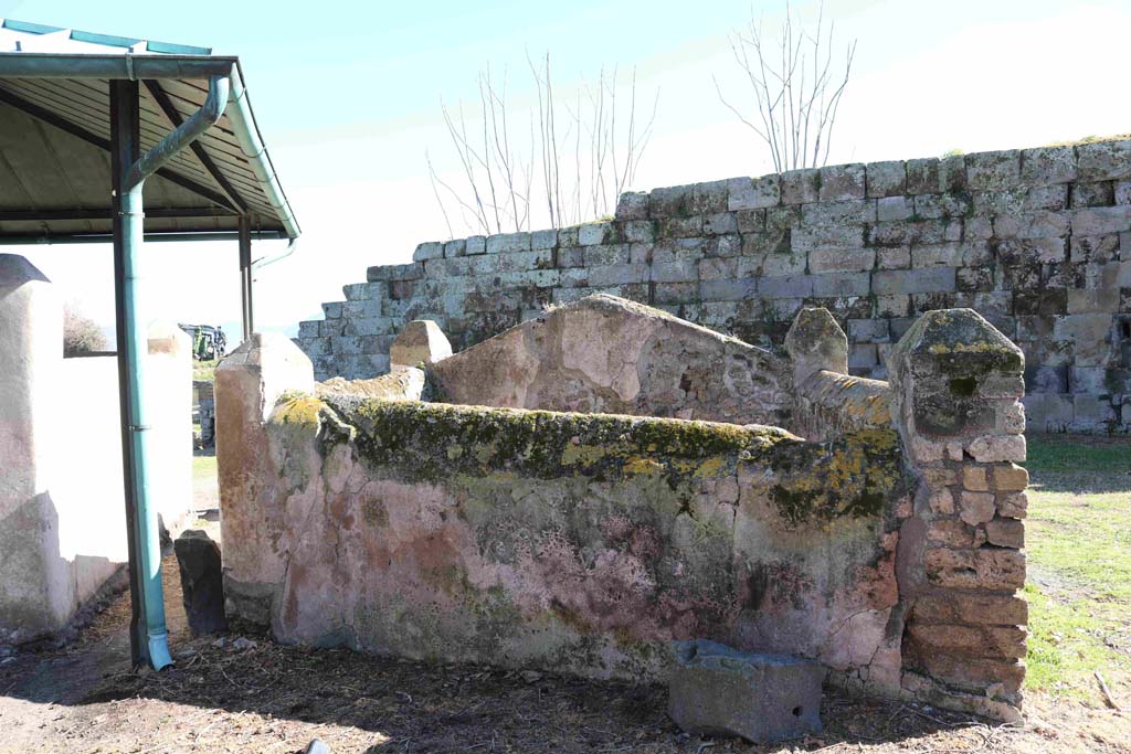 Pompeii VGI. February 2020. Looking south, from rear of tomb. Photo courtesy of Aude Durand.