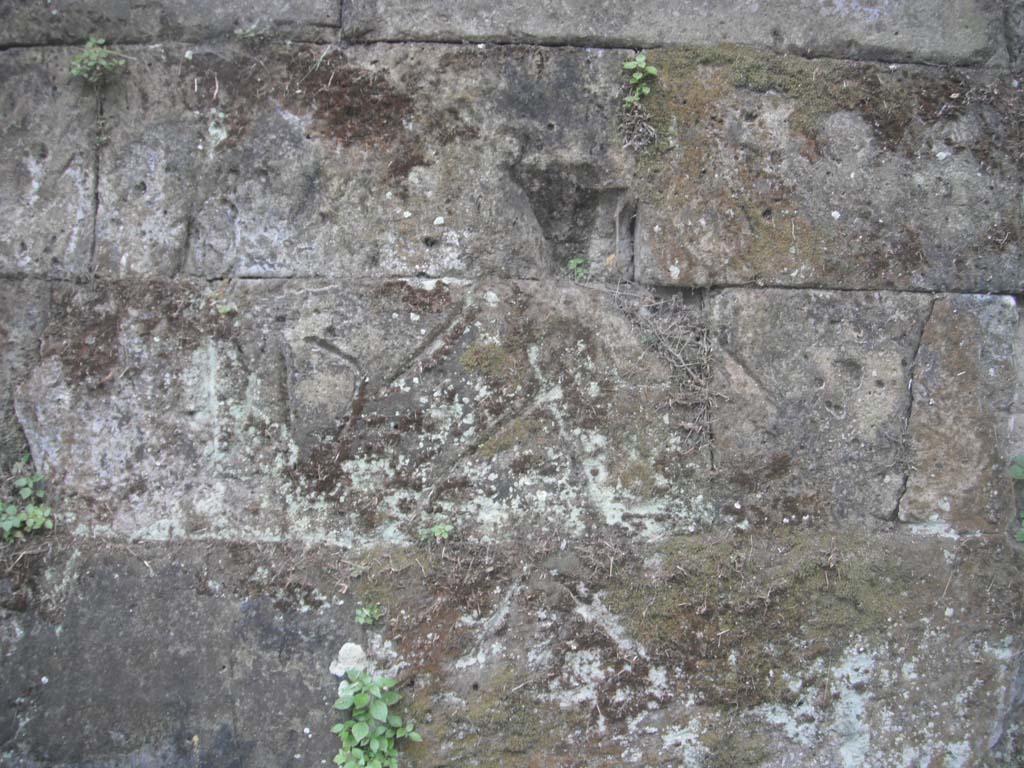 Tombs PSPN Pompeii. May 2011. Inscription west of Porta Nola. Photo courtesy of Ivo van der Graaff.