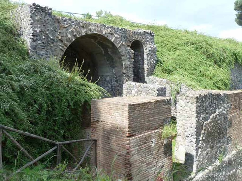 T2 Pompeii. Tower II. May 2010. Looking north east.