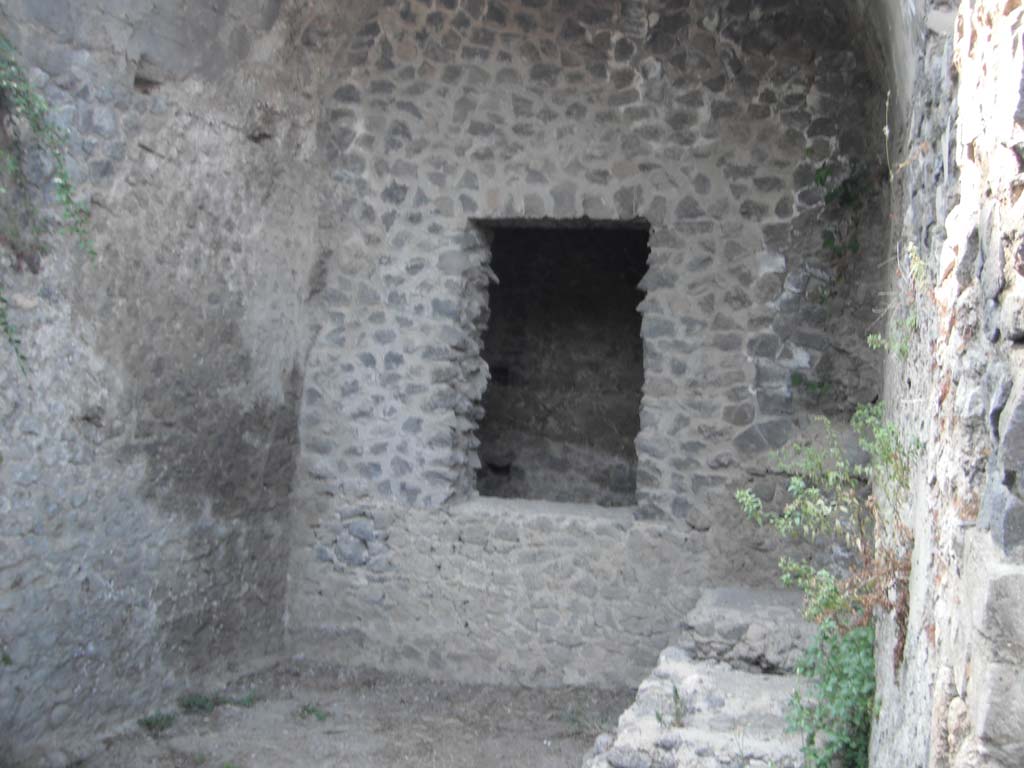 Tower II, Pompeii. May 2011. Looking towards north-west corner and north wall. Photo courtesy of Ivo van der Graaff.