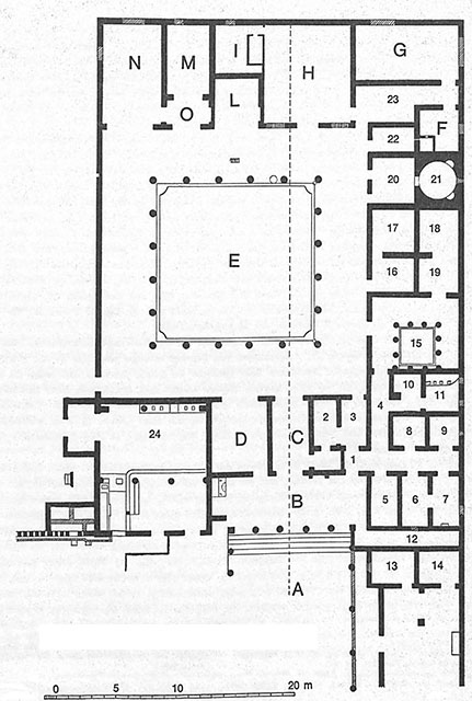 Pompeiian Villa - Villa of Publius Fannius Synistor [Work in Progress] Minecraft Map