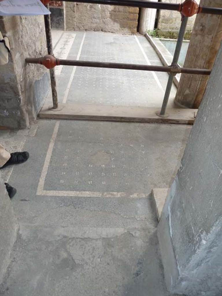 Oplontis, September 2015. Room 7, looking west through doorway into room 16.