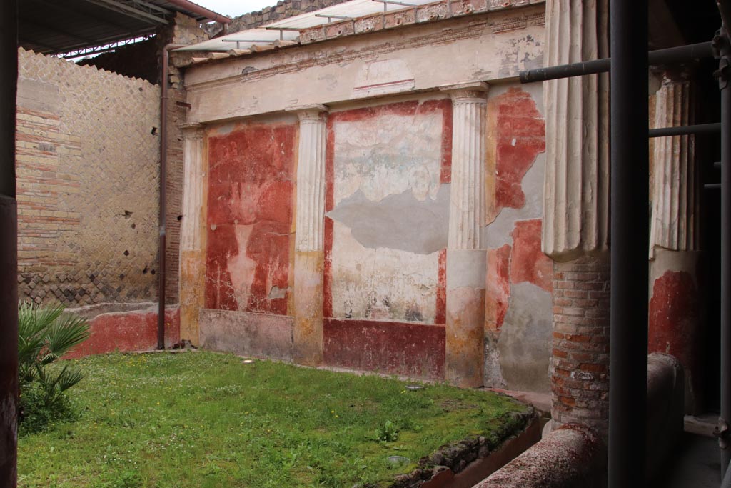 Oplontis Villa of Poppea, May 2024. Room 20, looking towards east wall.  Photo courtesy of Klaus Heese.