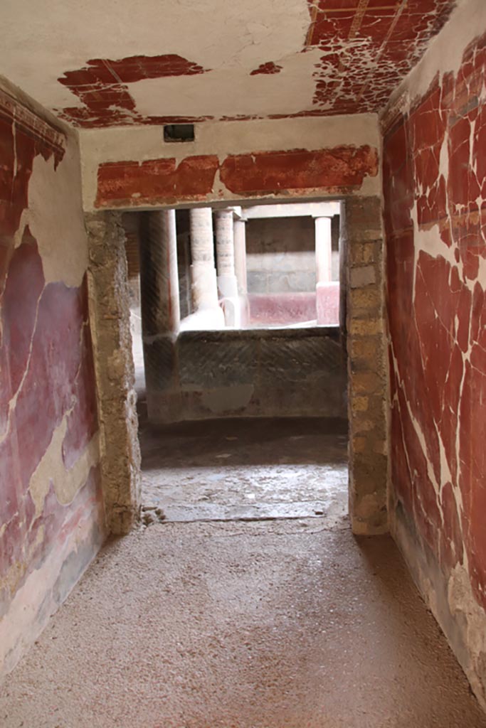 Oplontis Villa of Poppea, September 2015. 
Corridor 37, 