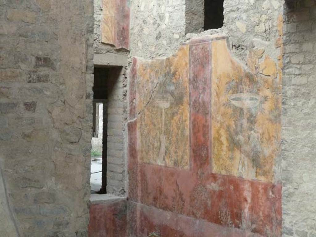 Oplontis, September 2015. Room 70, looking north along east wall.