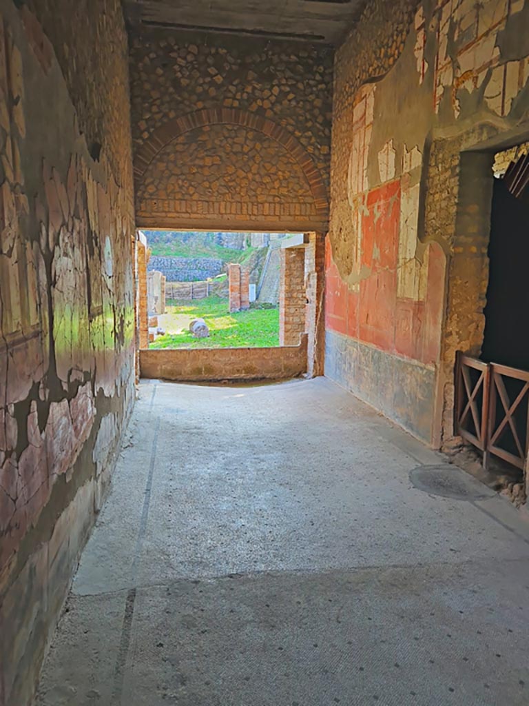 Oplontis Villa of Poppea, October 2023. Room 81, looking east. Photo courtesy of Giuseppe Ciaramella. 

