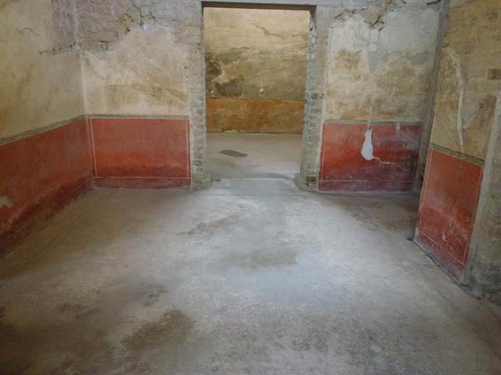 Oplontis, September 2011. Room 90, looking towards doorway in west wall leading into room 89.  Photo courtesy of Michael Binns.
