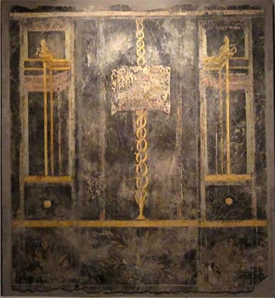 Gragnano, Villa rustica in Località Carmiano, Villa A. Cubiculum 8 south wall.
Stabiae Antiquarium, inventory number 63707.