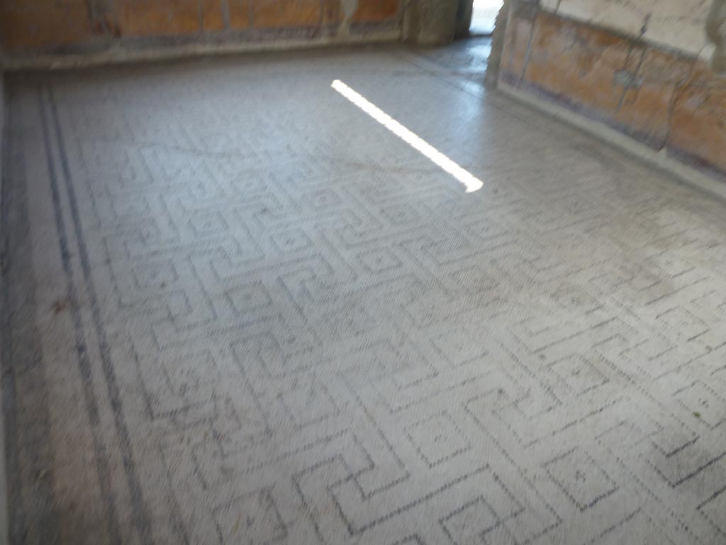 Stabiae, Villa Arianna, September 2015. Room 12, looking north-east across floor from south-west corner.