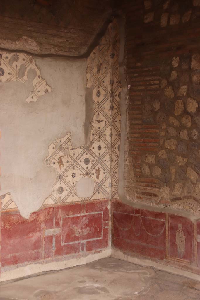 Stabiae, Villa Arianna, October 2020. Room 9, looking towards south-west corner. Photo courtesy of Klaus Heese.