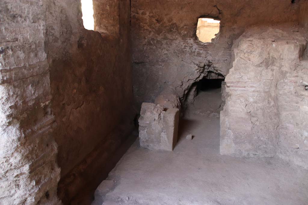 Stabiae, Villa Arianna, September 2021. Room 29, south end of praefurnium or boiler room. Photo courtesy of Klaus Heese.