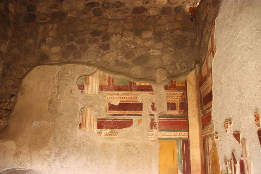 Stabiae, Villa Arianna, October 2020. Room 44, looking north from doorway. Photo courtesy of Klaus Heese.