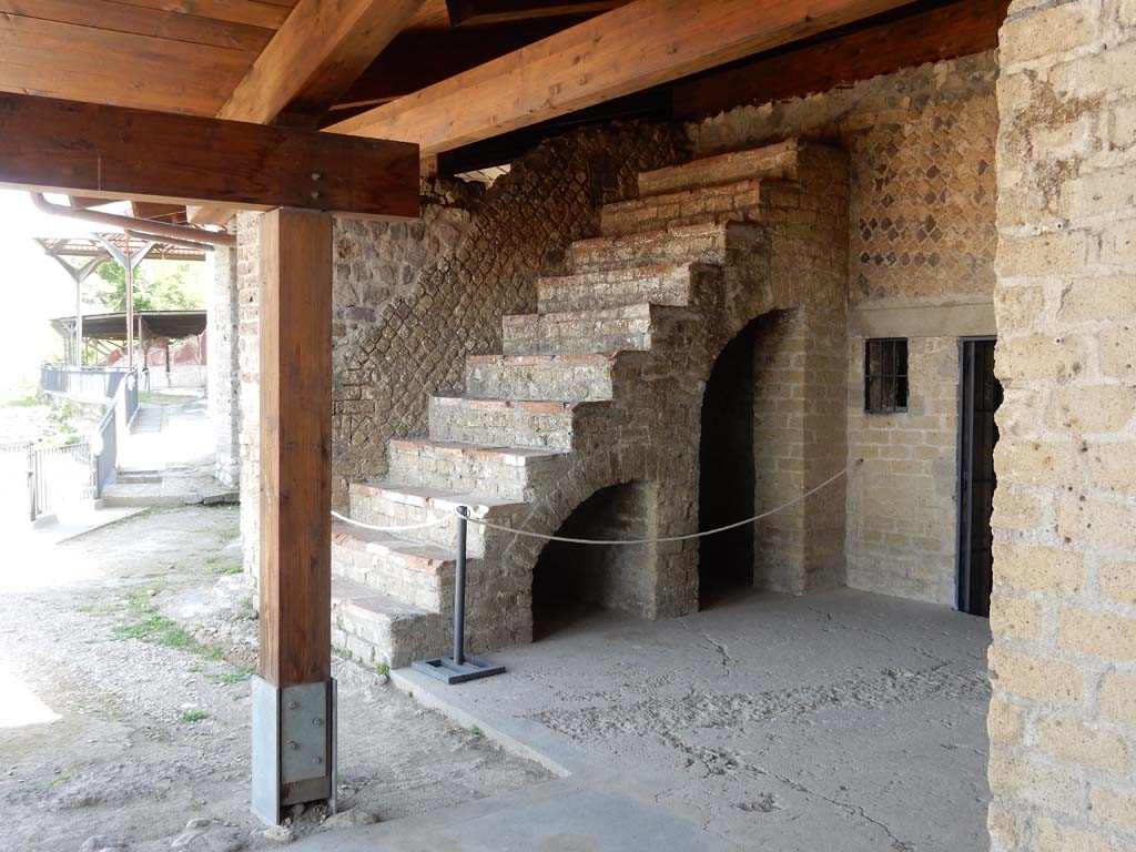 Stabiae, Villa Arianna,  June 2019. Room 34, looking east. Photo courtesy of Buzz Ferebee.