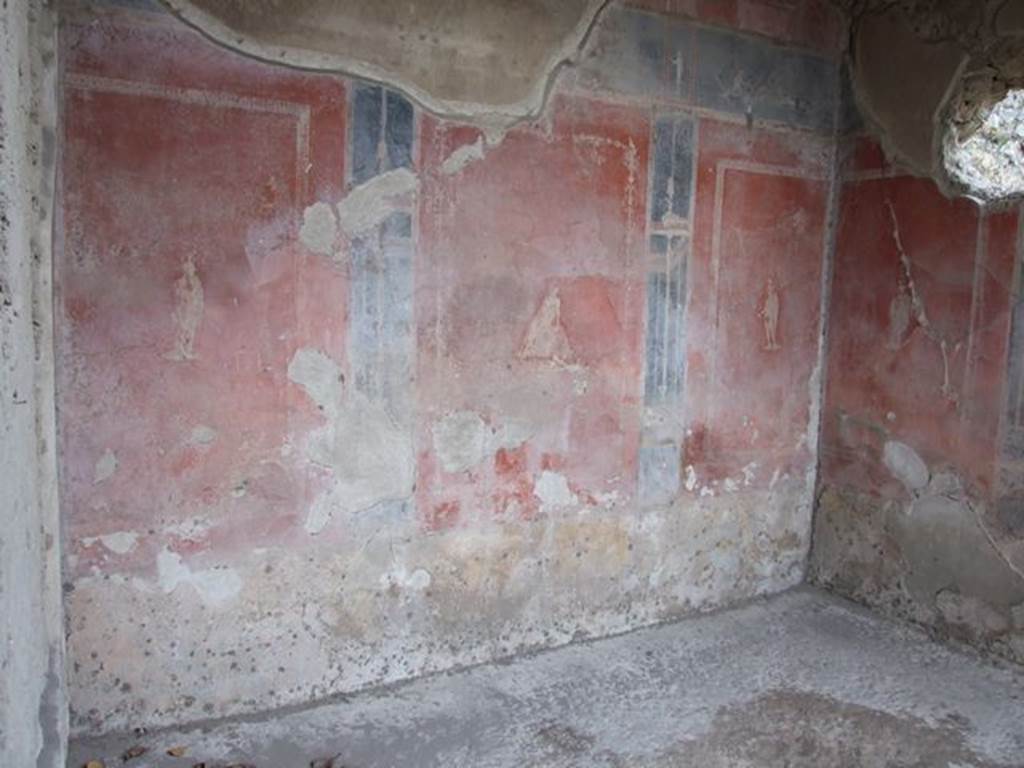 II.2.2 Pompeii. December 2006. Room “b”, west wall of ala.