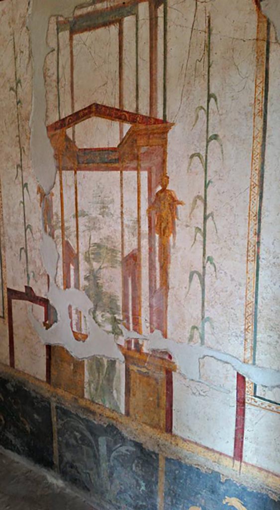 II.2.2 Pompeii. 2016/2017.
Room “d”, centre of north wall. Photo courtesy of Giuseppe Ciaramella.