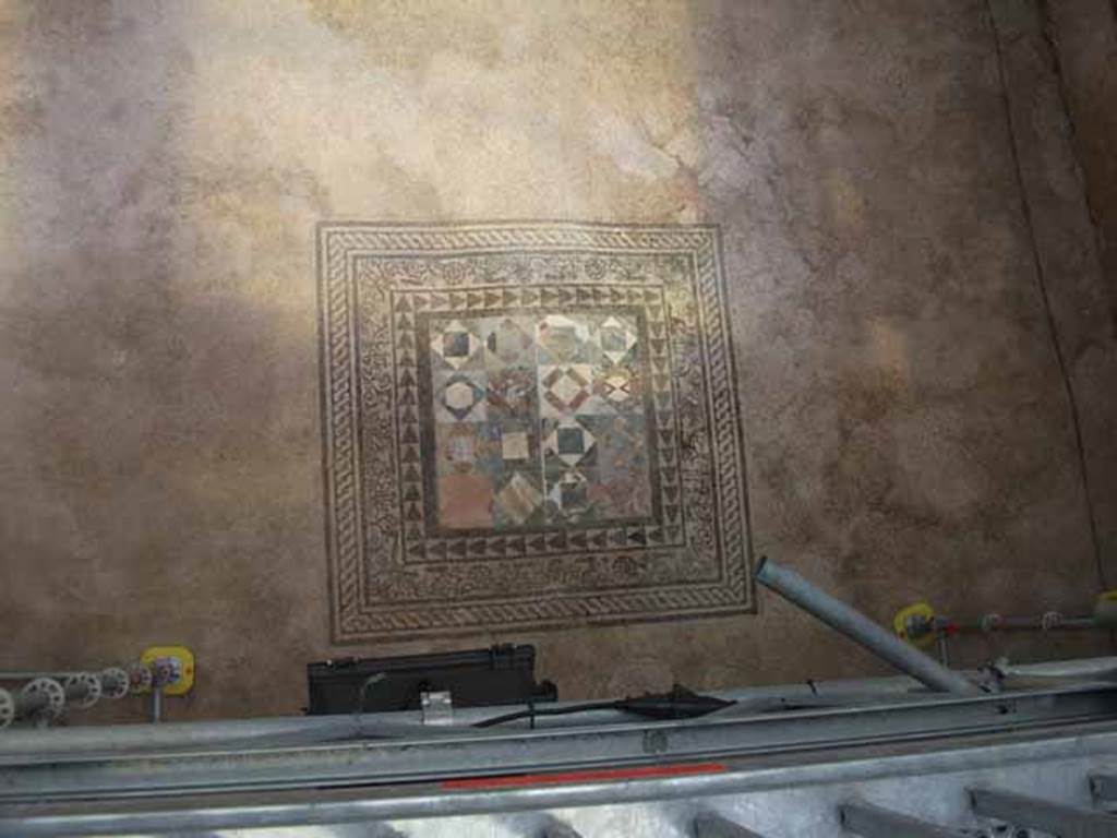 IX.12.9 Pompeii. May 2010. Room “u”, mosaic floor.